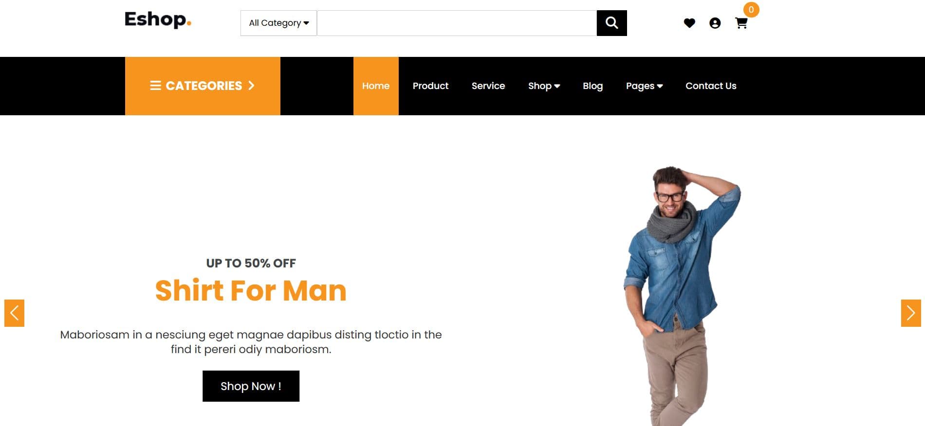 EShop - متجر إلكتروني